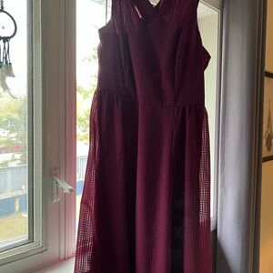 Ricki's Deep Wine Sleeveless Top
